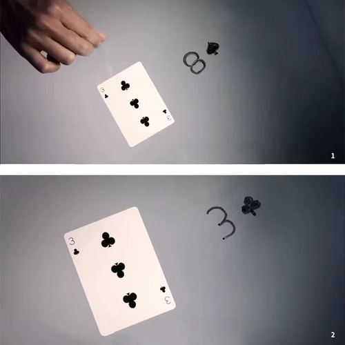 Double cross magic tricks - tricks, ink