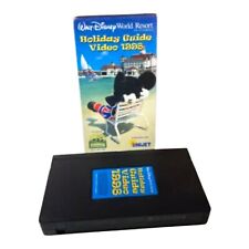 Disney World holiday planning guide video 1998 RARE