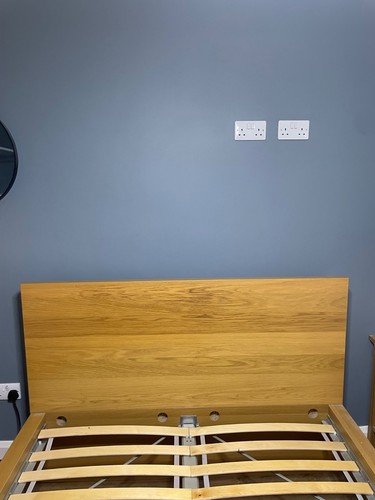 Ikea malm double bed frame - malm,