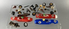 3 X SCALEXTRIC BODYSHELLS 3 MOTORS WHEELS ETC SPARES REPAIRS PARTS VINTAGE