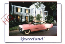 Picture Postcard:-Memphis, Elvis Presley's Graceland, Pink Cadillac