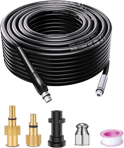 15m flexible drain jetter hose - 15m,