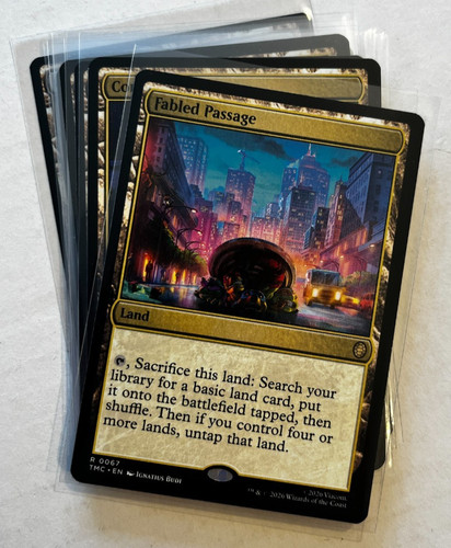 Mtg tmnt commander land - -,