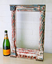 A Large Carved Wooden Frame