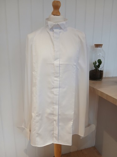 Wing collar men white - collar,