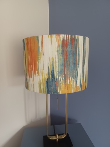Multi coloured lamp shade - 30, x