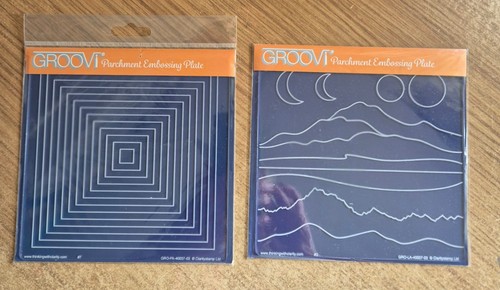 Groovi parchment embossing - 2, x