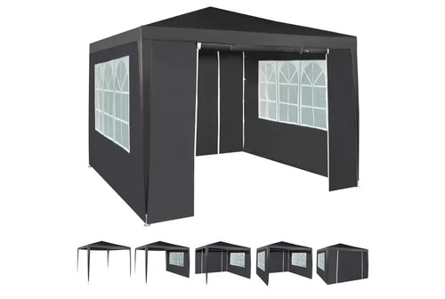 3x3m gazebo with sides - gazebo,