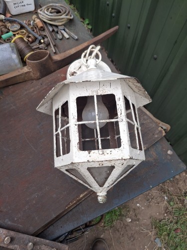 Old vintage metal hanging - vintage,