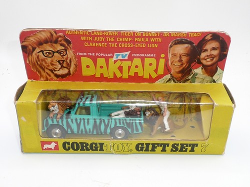 Corgi gift set daktari land - corgi,