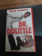 Dr. Dolittle VHS Video Tape PAL UK 1998 - Eddie Murphy - Great Family Film