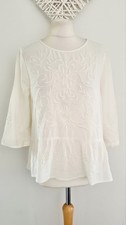 Next Ivory White Embroidered