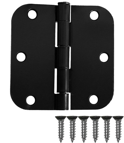 Pack door hinges - of, black