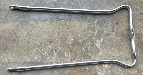Bsa b31 chrome front - bsa, b31/33