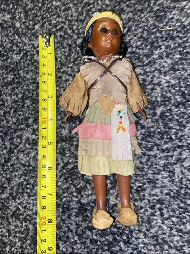 Vintage native american dolls - american,