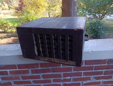 VINTAGE ANTIQUE PIGEON CARRIER