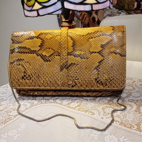 Vintage french snakeskin - a,