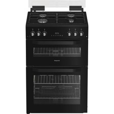 Hotpoint 60cm Double Oven Gas