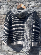 BNWT Caitlin Boat Necked Sweater 85% Alpaca from Inti Hand Knitted Ecuador