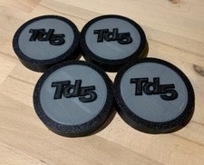 GREY Wheel Hub Centre Cap Set X4 Discovery 2 TD5 Boottune LAND ROVER