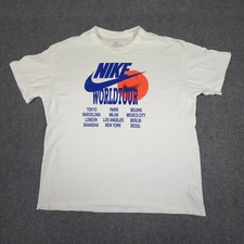 Nike Shirt Mens XLARGE white