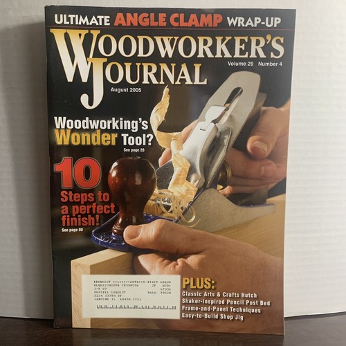 Vintage woodworker journal - woodworker’s,