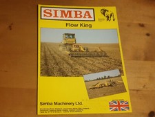 Simba Flow King subsoiler