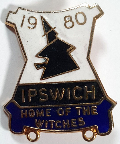 1980 ipswich speedway enamel - 1980,