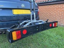 Thule RideOn 9502 Compact Lightweight Tilting Tow Bar Bike Rack Carrier 30kg