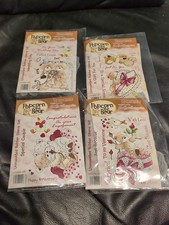 Popcorn The Bear Romance X,4 Stamp Sets