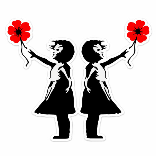 Banksy lest forget poppy - banksy, we
