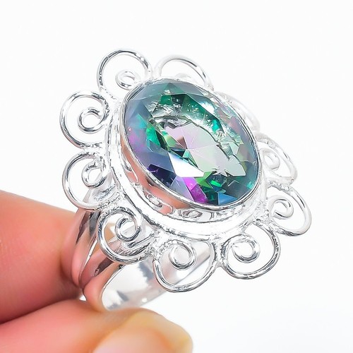 Mystic topaz gemstone 925 - mystic,