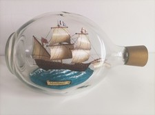 Vintage Mayflower Ship In a