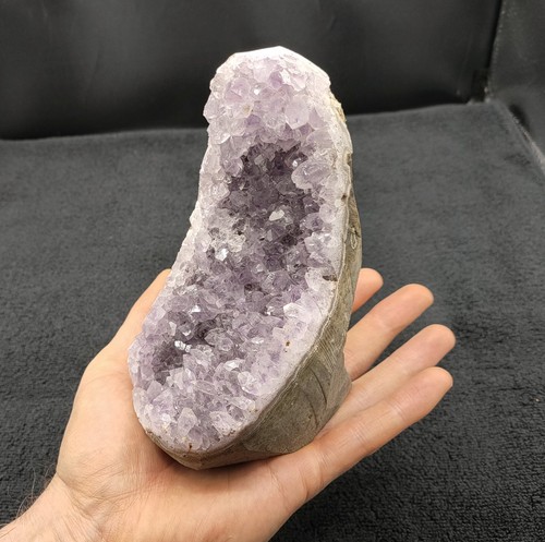 Large purple amethyst crystal - large,