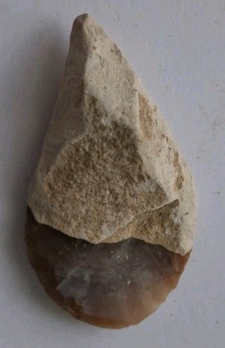 Neolithic flint leaf - flint, leaf-shaped