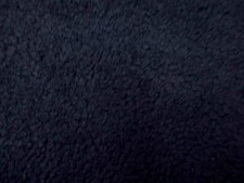 Dark Blue Part Sheepskin Hide Short Curly  3 mm pile - 2 sq ft HR135