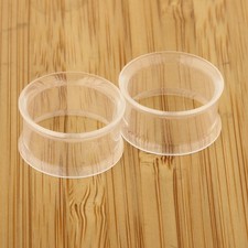Transparent Ear Gauges Plugs