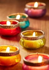 Recycled Glass and Iron Ornate