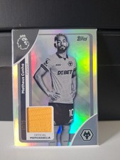 Topps Premier League 2026 Wolves Matheus Cunha Patch - Numbered 17/75