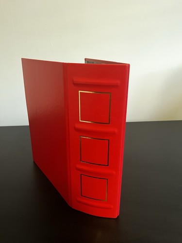 Brand new red - new, binder