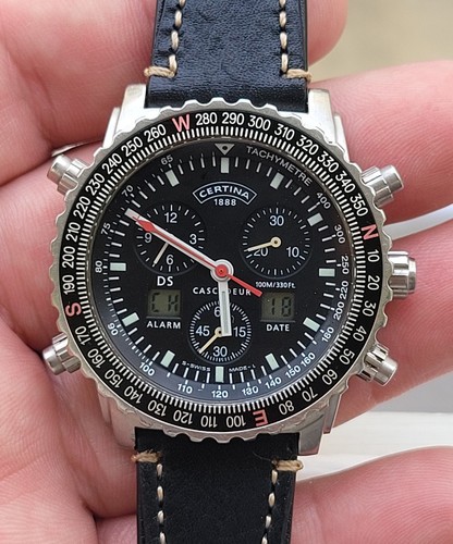 Certina 1888 cascadeur - cascadeur, pilot