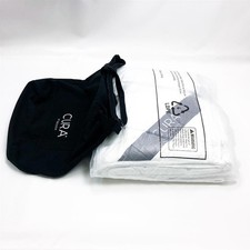 CURA of Sweden Minky soft, fluffy blanket in the color grey