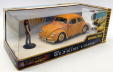 Jada 1/24 Scale 30114 - Transformers Volkswagen Beetle Bumblebee & Charlie