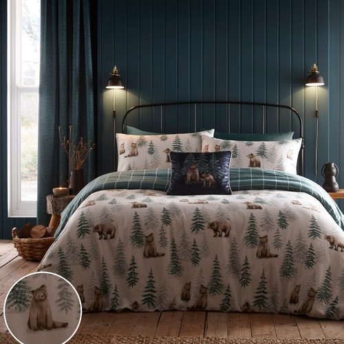Duvet cover bedding set bear - bedding,