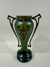 Art Nouveau Glass Vase Solder