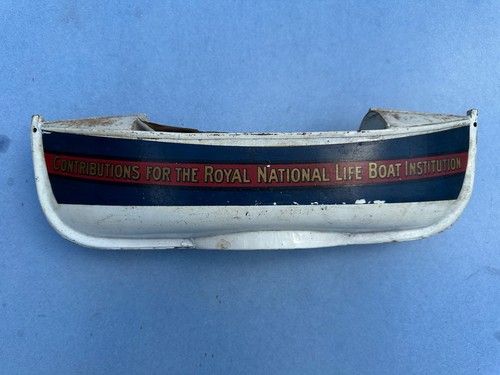 Vintage rnli metal boat - vintage,