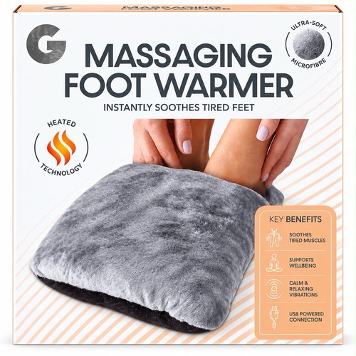 Massaging heated foot - massaging,