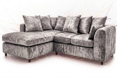 Seater pewter colour crushed - seater,
