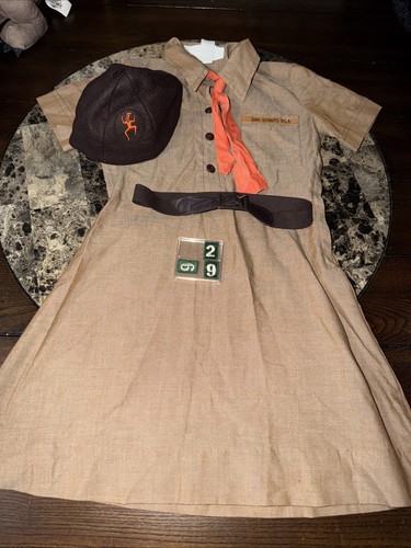 Vintage girl scout brownie - vintage,