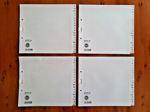 Sets dividers for - 4,